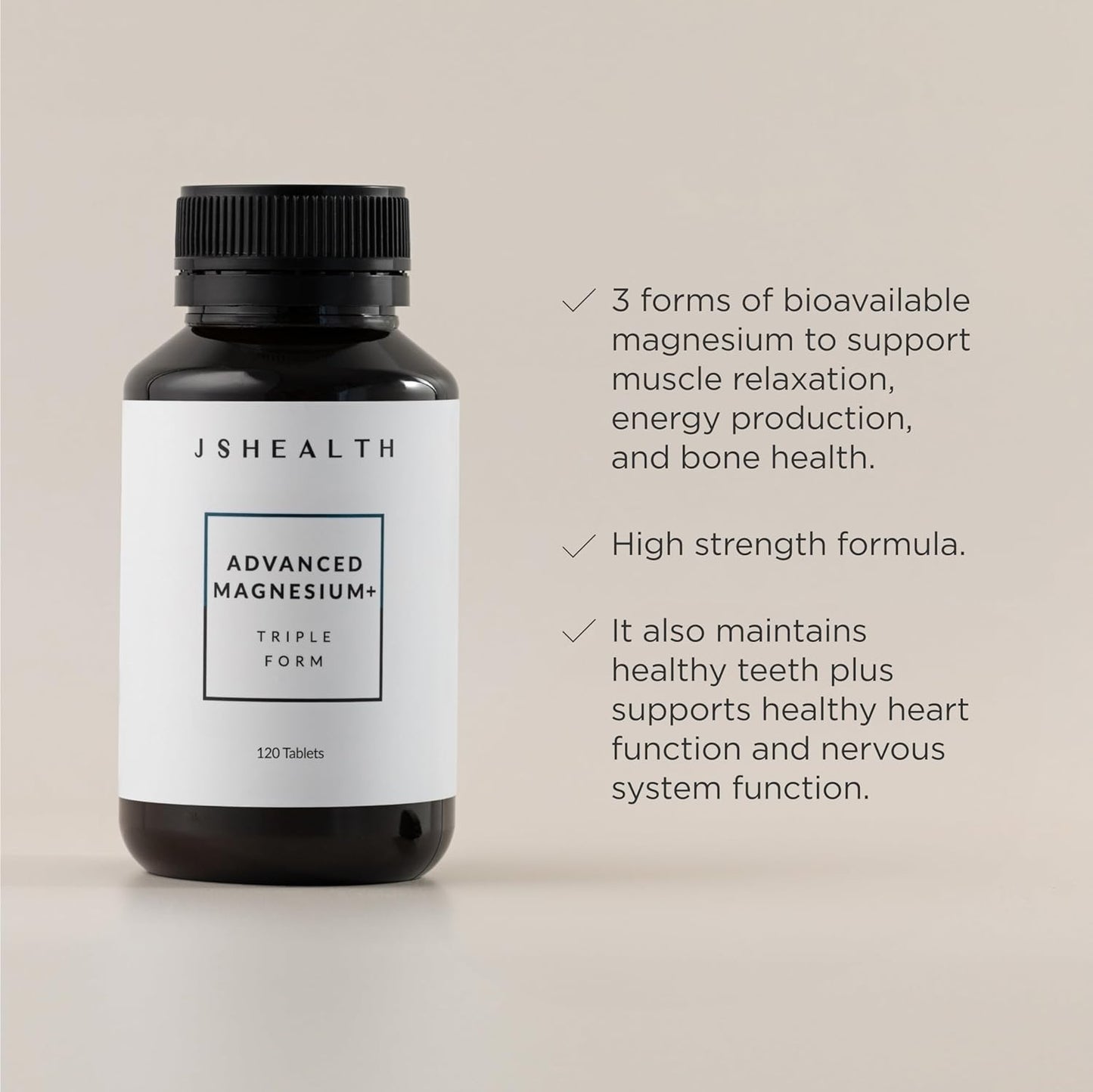 Advanced Magnesium+ Formula 120 Capsules